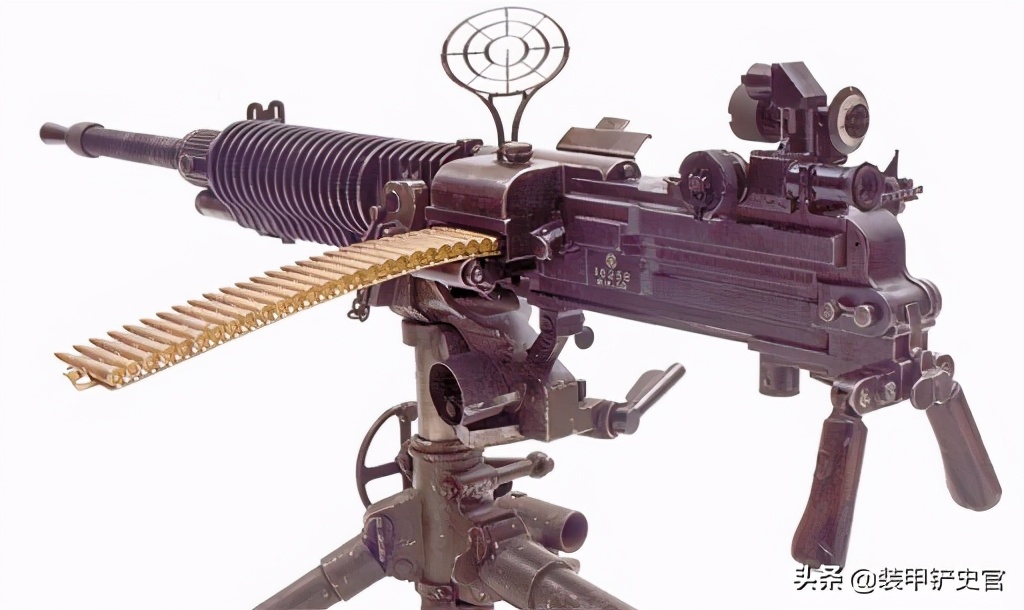 维克斯马克沁1912气冷式重机枪,被马克沁机枪和大炮取代的年代