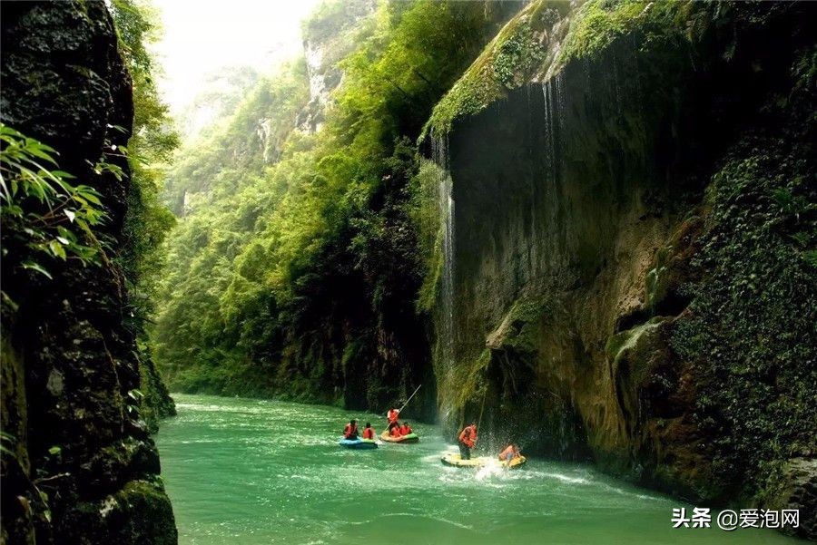贵州最美漂流,贵州最美的溪水山水美景