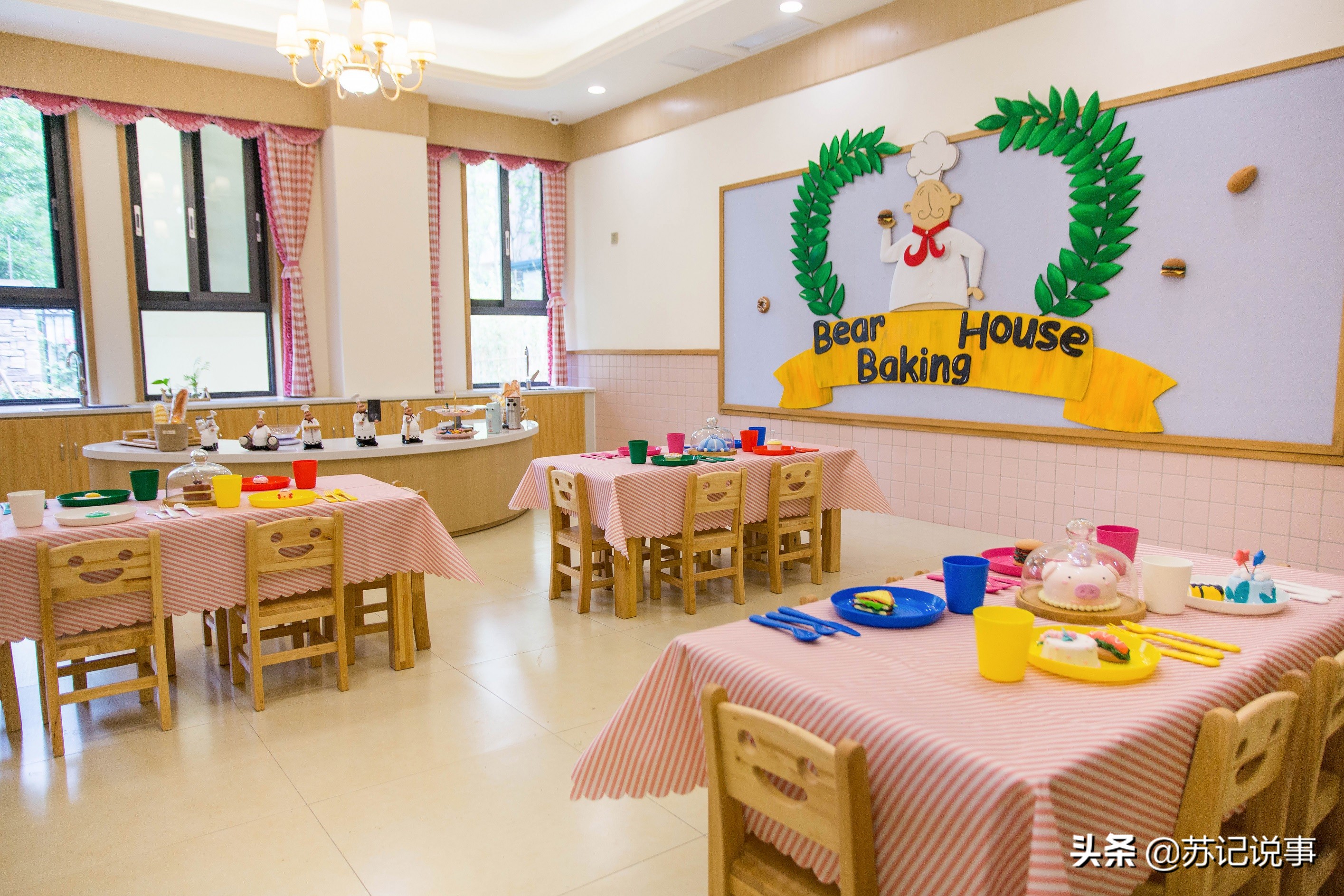 远看像童话里的城堡,其实是个高端幼儿园