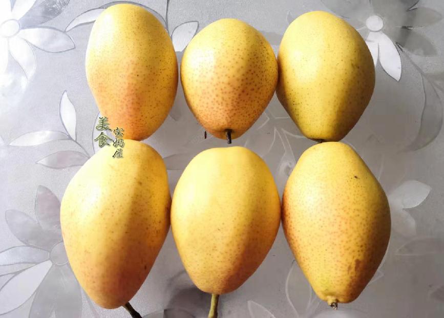 冬天孩子咳嗽，用梨做成水果馒头，孩子特别爱吃还可缓解预防咳嗽