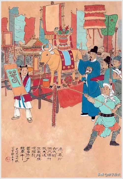 诗词丨100张风俗图，100首诗词，太美了​