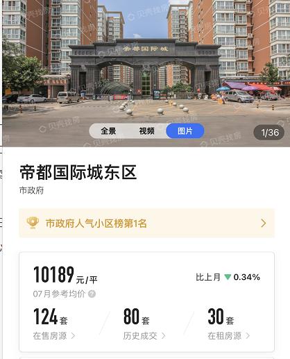 洛阳同地段房价差6000元/㎡!选对物业房子才能升值