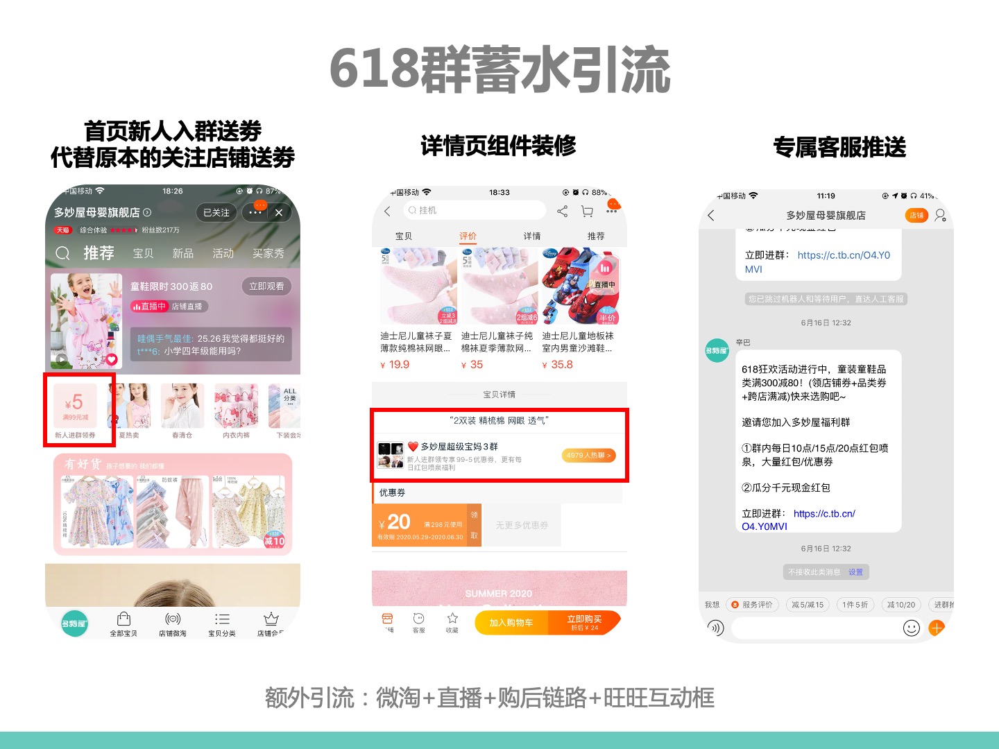淘宝母婴玩具店铺如何运营,淘宝母婴私域电商怎么做