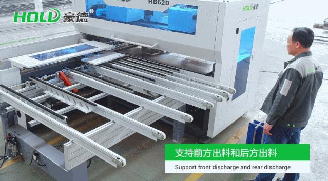 豪德六面钻自己编程打孔,豪德全自动六面钻