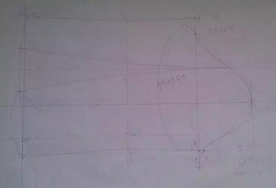 牛仔两片袖的制版方法,两片袖电脑制版制作教程