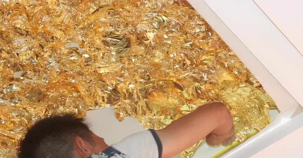金箔纸的施工方法,手工金箔施工方法
