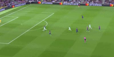 82分钟欧冠逆转梅西叉腰绝望,第95分钟绝杀巴萨