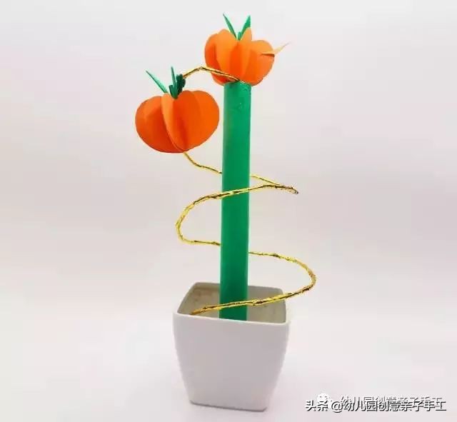 有创意的纸质手工新年氛围,新年创意手工增添年味