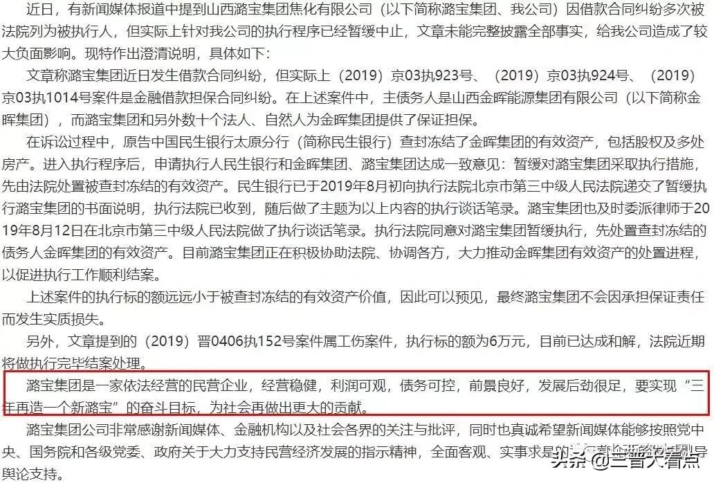 山西潞宝集团股权之争,山西潞宝集团是上市了吗