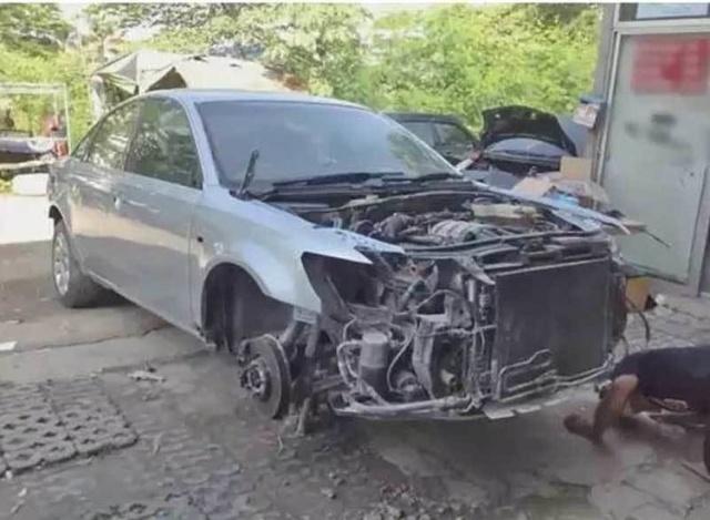 老奥迪a6改装最新款,老车奥迪a6改造