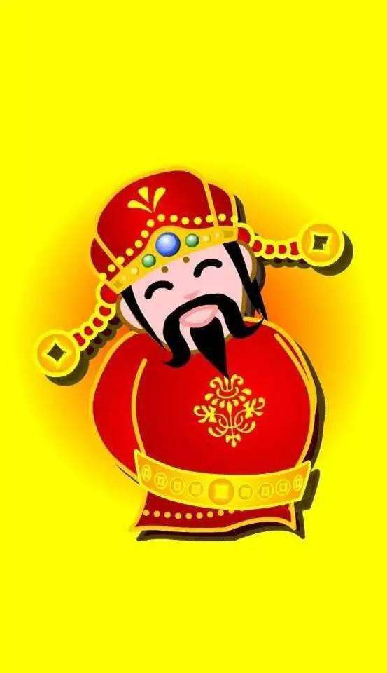 正月初五财神爷壁纸,换上财神壁纸初五迎财神