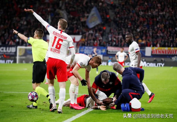 欧冠球员昏倒,欧冠莱比锡受伤