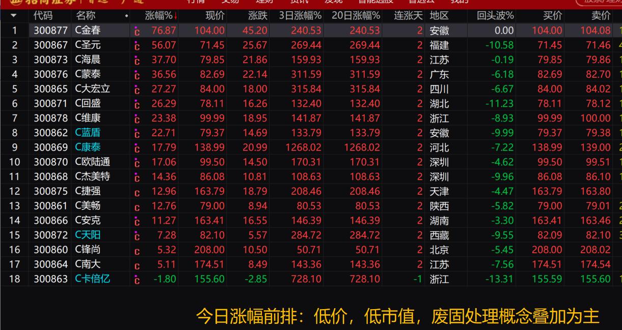 创业板估值低业绩好股票,创业板低价吸金股