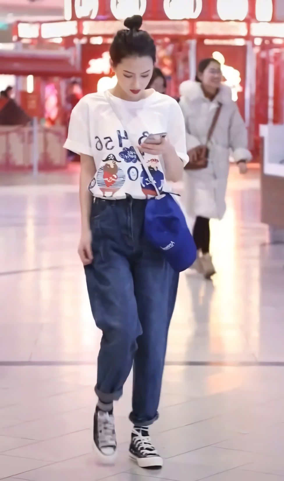 高级铅笔裤加绒加厚卷边,秋冬季节穿的裤子