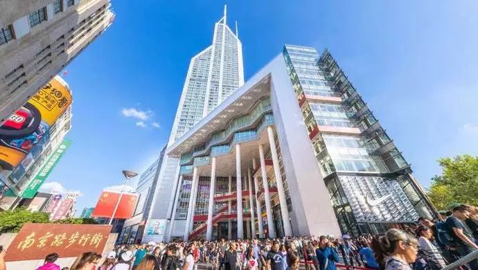 上海南京路各大商场,上海南京路步行街地下商场