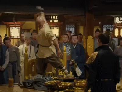 王宝强少林武打片段,王宝强致敬少林寺