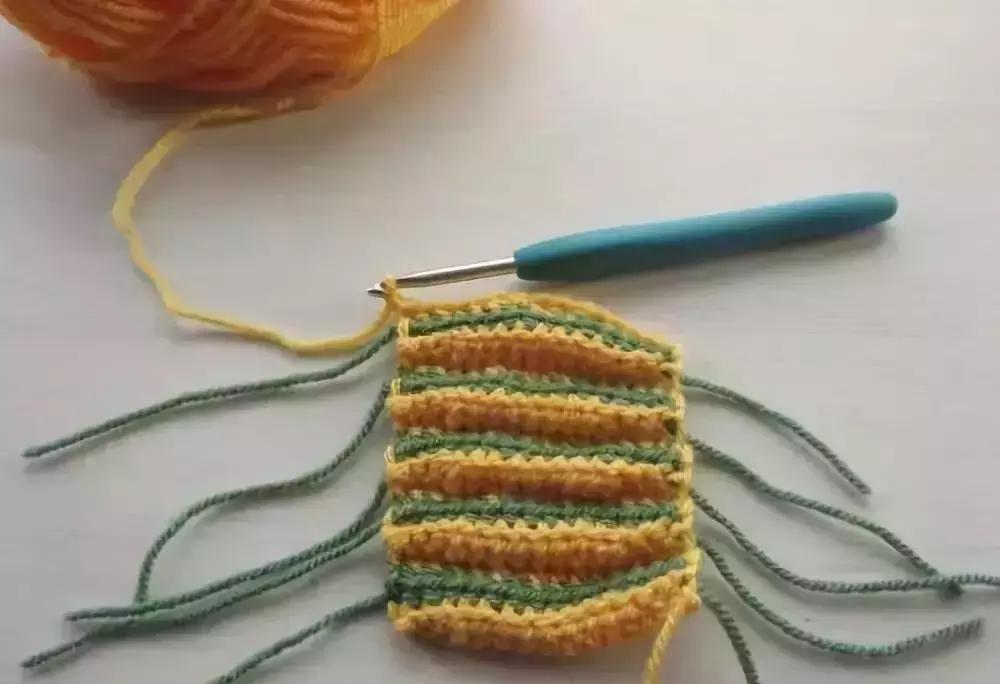 中号南瓜的钩织全教程,各种小南瓜钩织教程