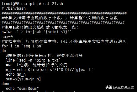30个关于shell脚本的经典案例,shell脚本基础知识讲解
