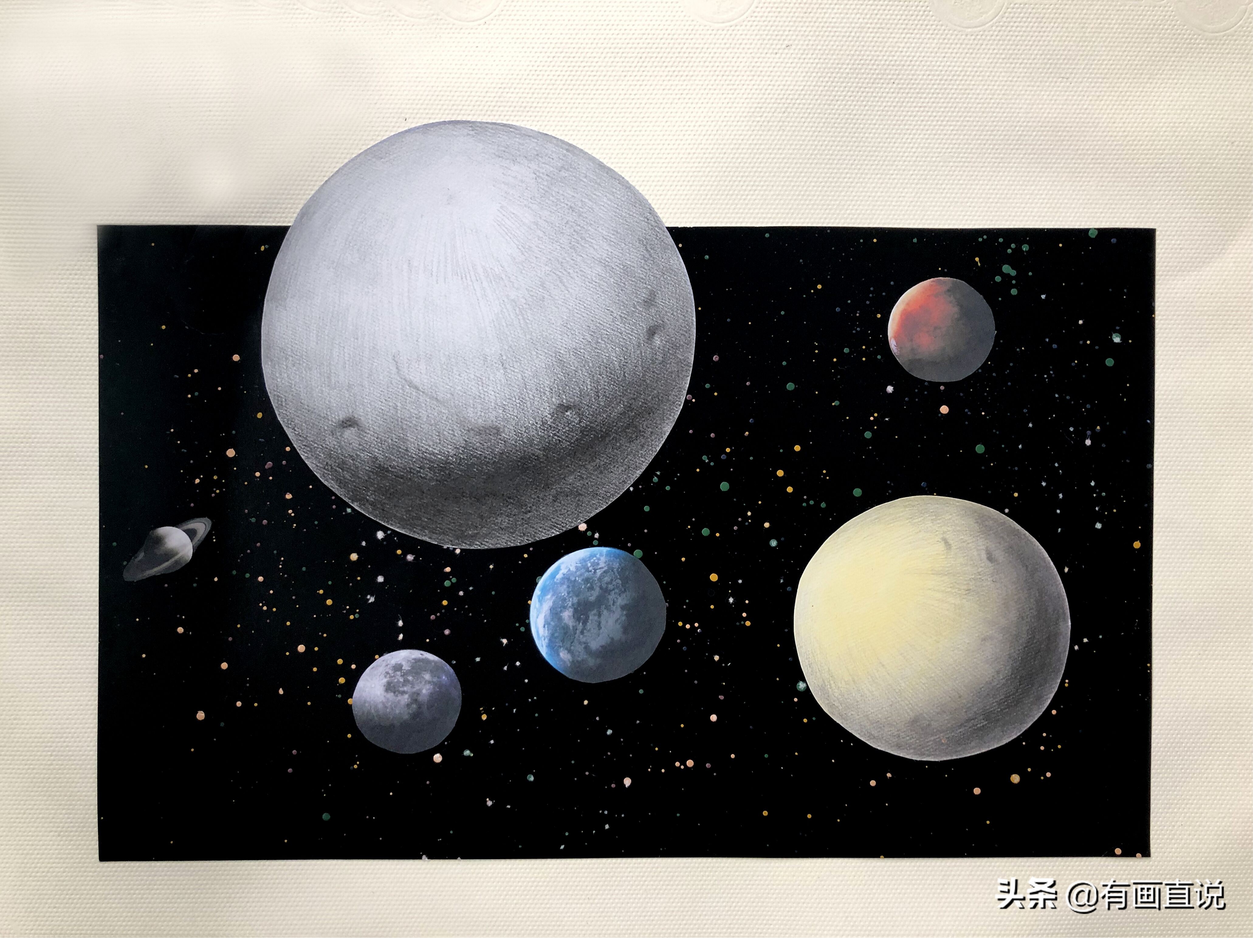 创意素描图片临摹大全4k,零基础简单素描画临摹