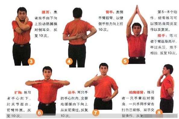 肩周炎五十肩最快的恢复办法,五十肩周炎怎么锻炼