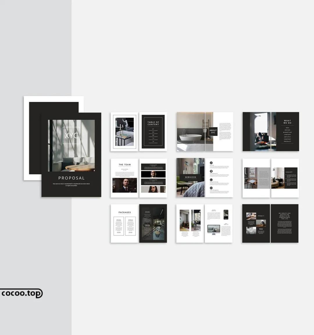 宣传册设计制作技巧,景观公司宣传册设计