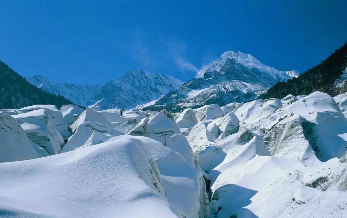 海螺沟冰川7月能看到冰川吗,米堆冰川与海螺沟冰川