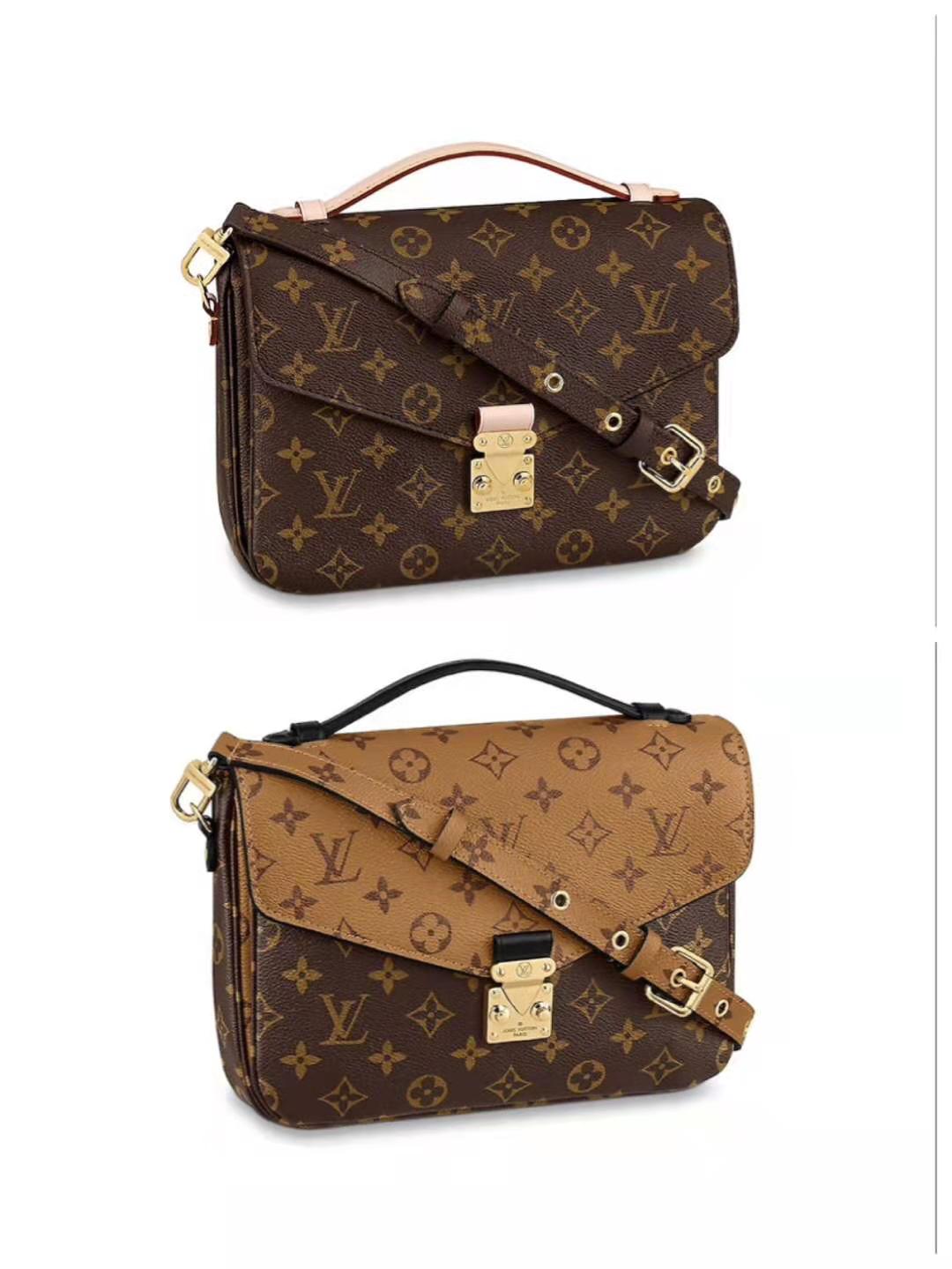 最新款LV邮差包,拼色邮差包lv真假怎么看