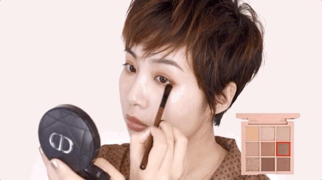 ins奶油甜杏妆,试妆如何能快速试完