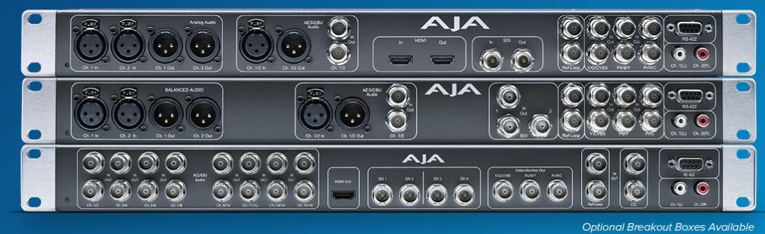AJA桌面I/O非编卡，让影视工作者更放心