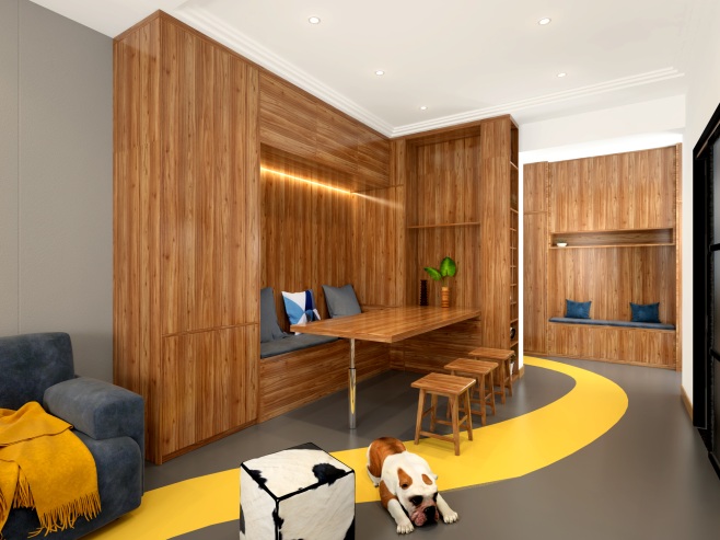 入住后房间再做榻榻米有危害吗,入住半年的客厅怎么样