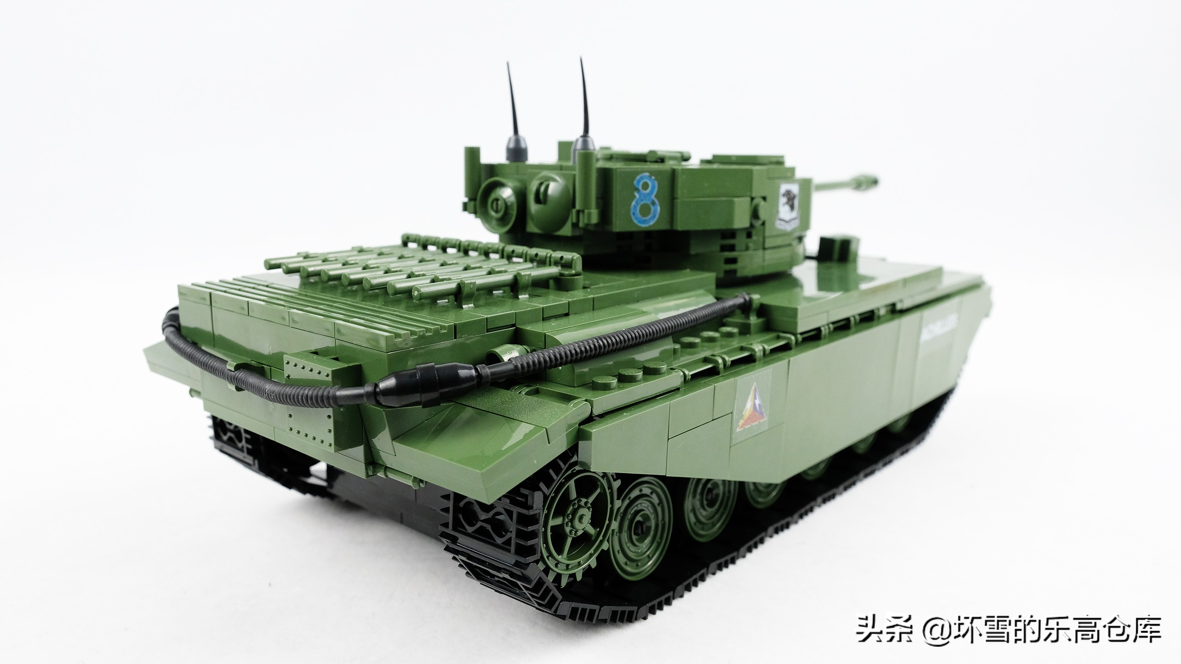 车可以吃胖，红茶不能洒：cobi积木百夫长mk1图文测评