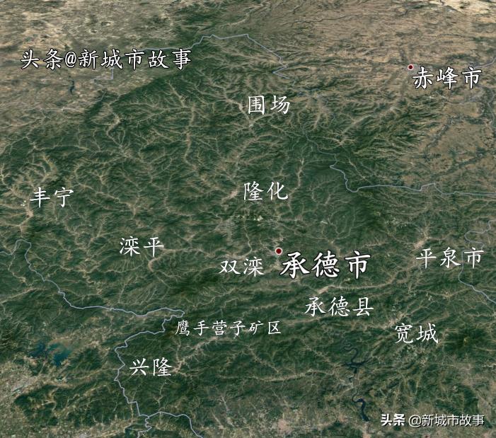 河北承德市双桥区行政区划,河北承德地区行政地图高清版大图