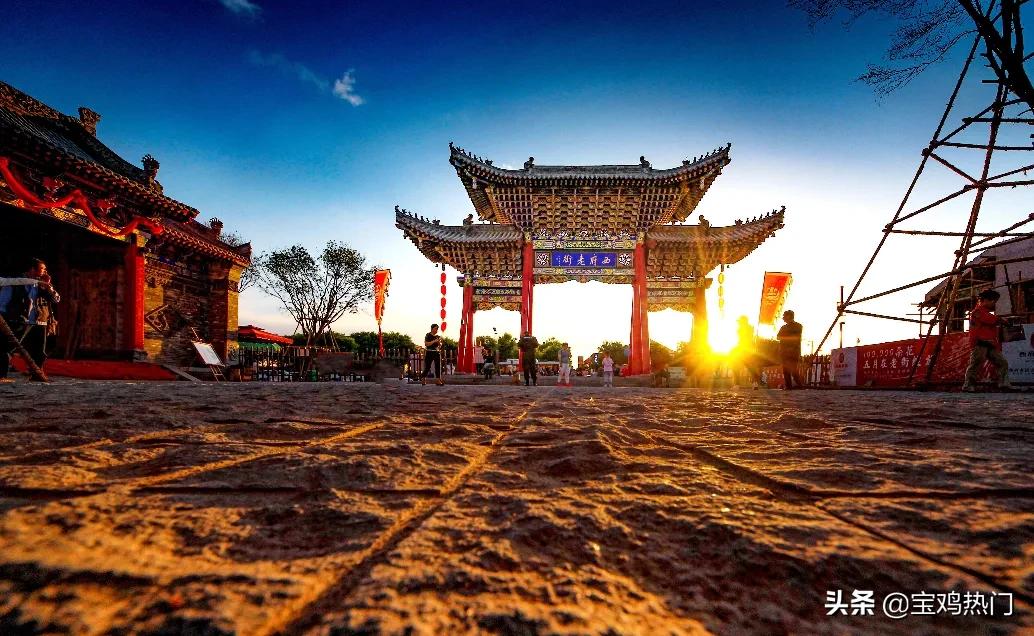 宝鸡著名街区,宝鸡旅游街区