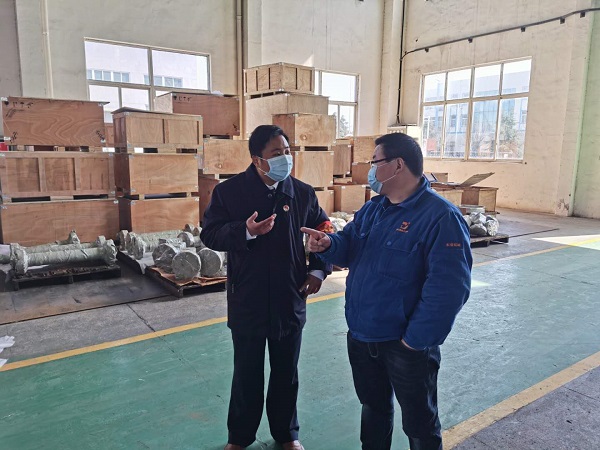 战疫影像|企业复工,检察同行