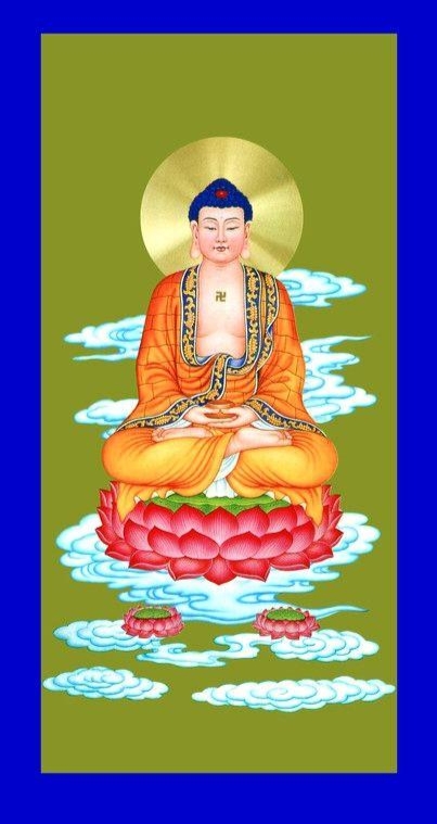 阿弥陀佛，佛光普照，礼拜有福