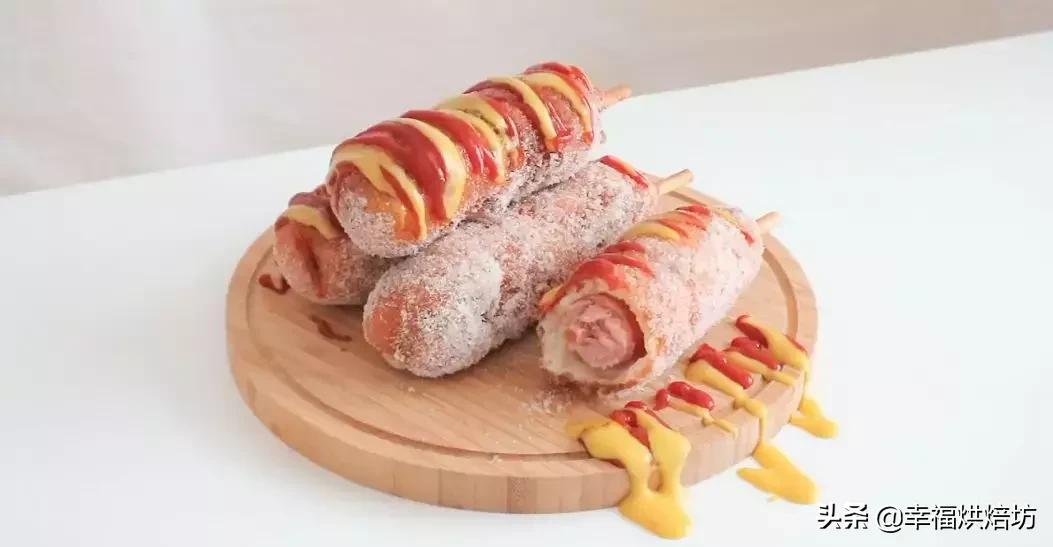 芝士热狗零食,香甜酥脆芝士热狗