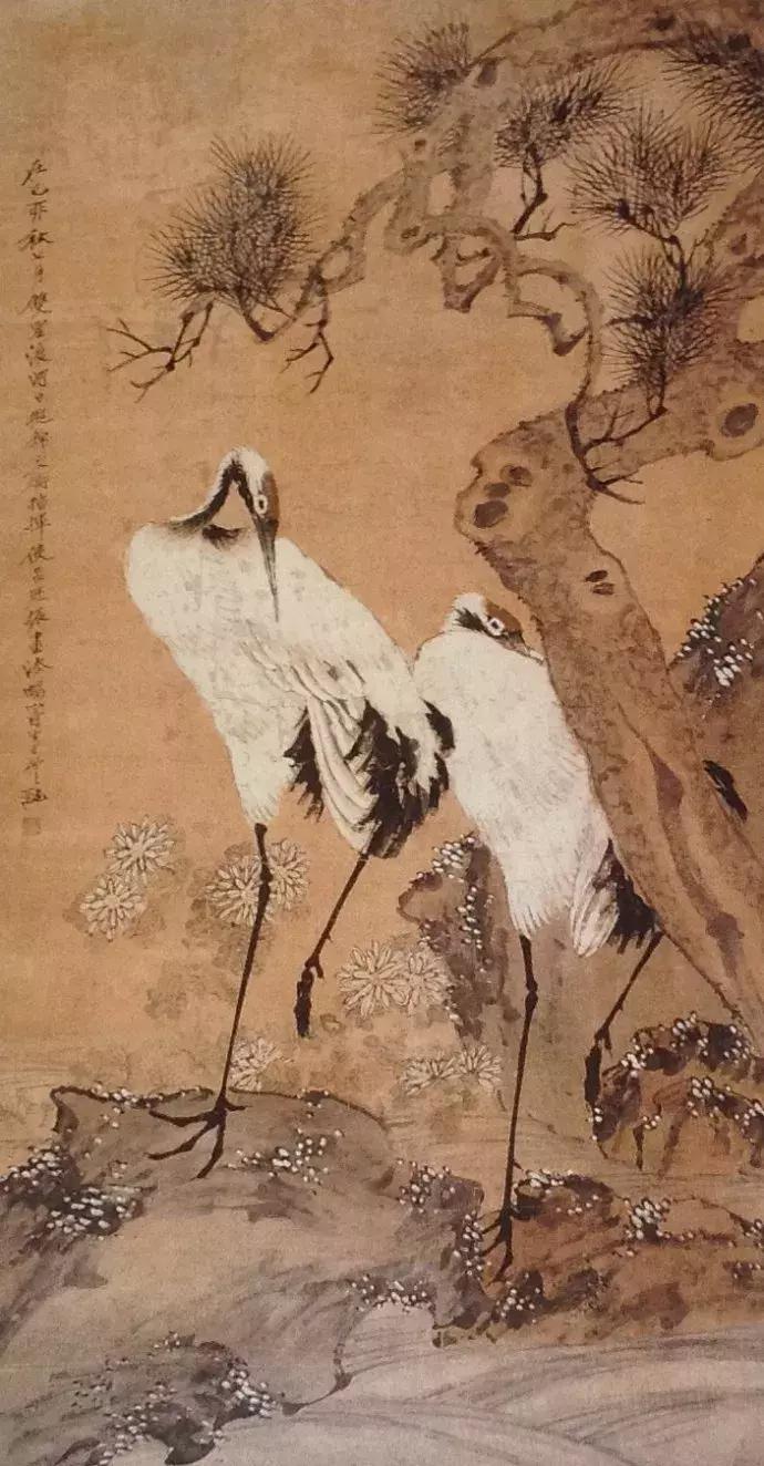 潘天寿100幅花鸟画欣赏,潘天寿花鸟画构图法