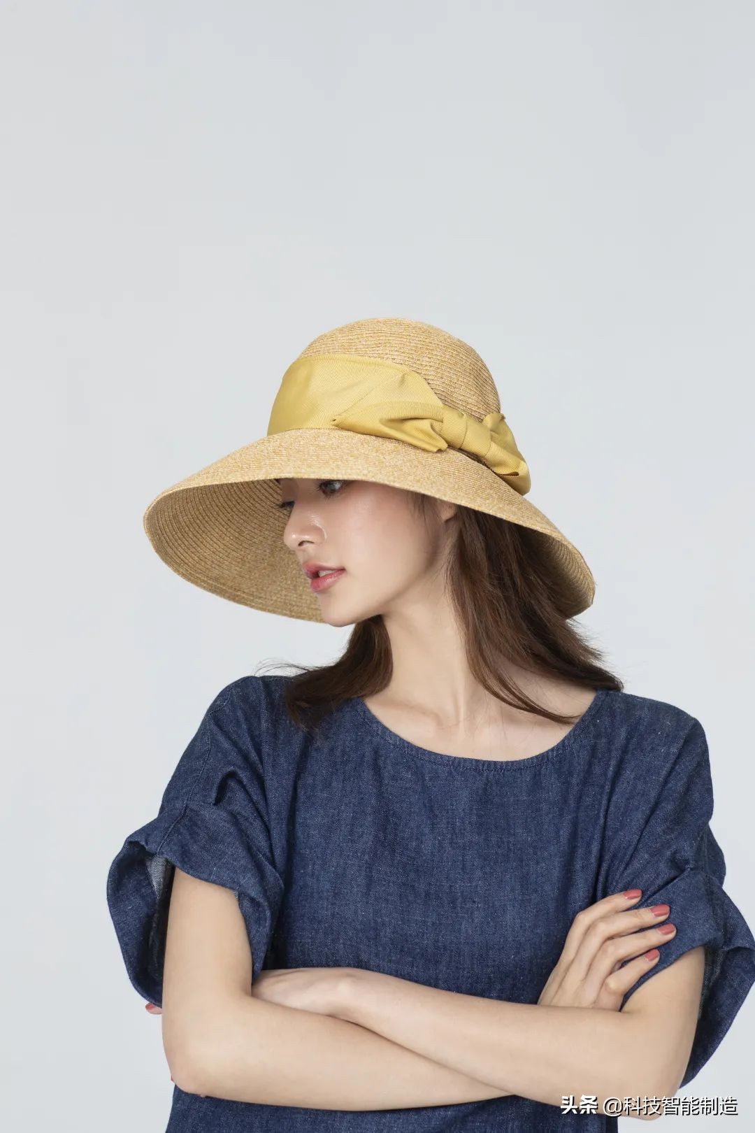 孙俪同款日本uv防晒草帽,日本孙俪同款大檐草帽
