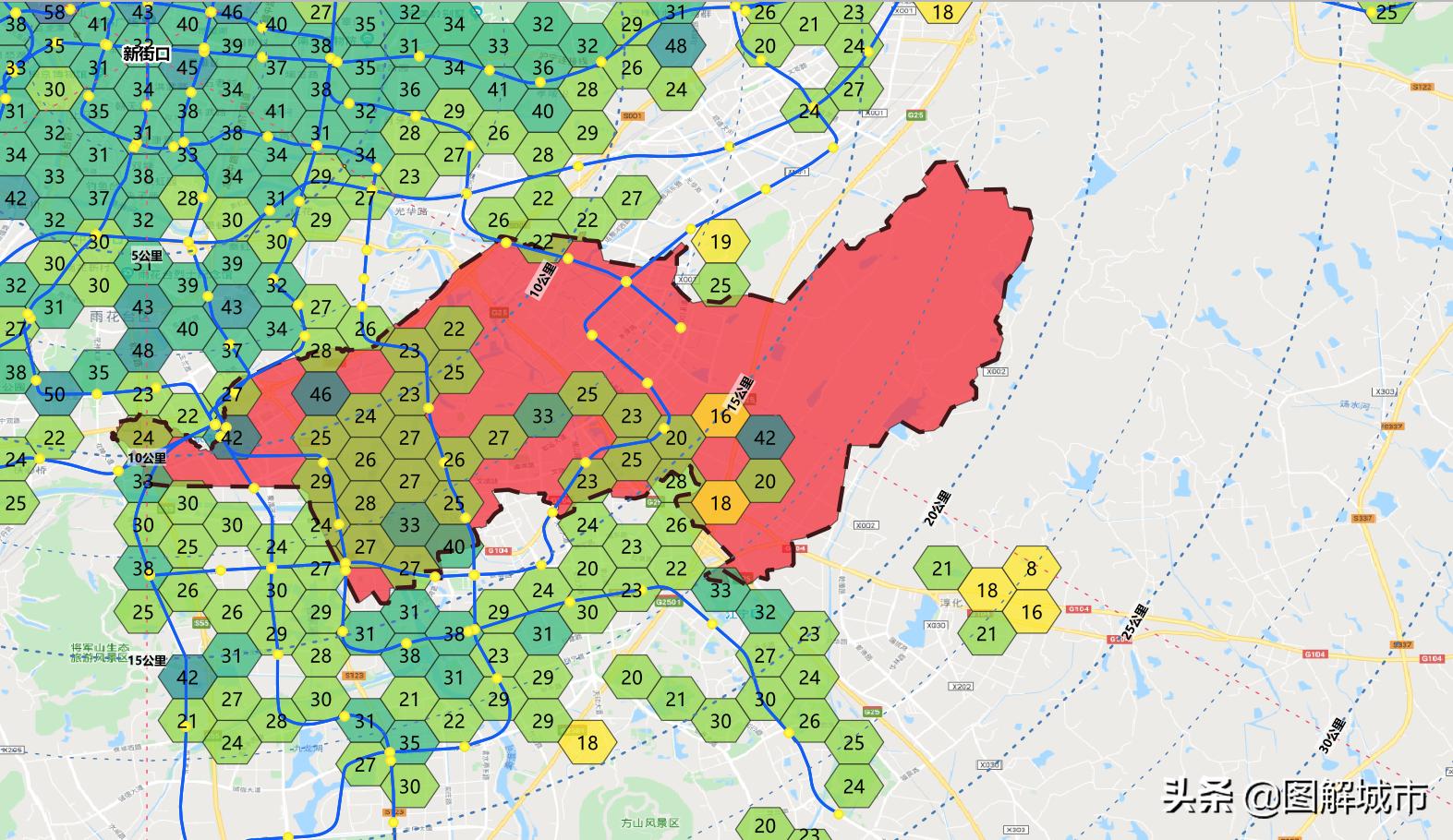 南京核心区板块图,南京东山板块图