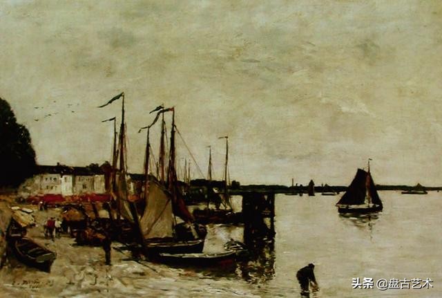 绘画大师创作的精美抽象油画,盘古文化艺术油画欣赏