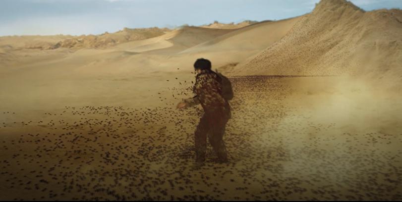 吹口哨大战湘西尸王,白猿猴大战湘西尸王