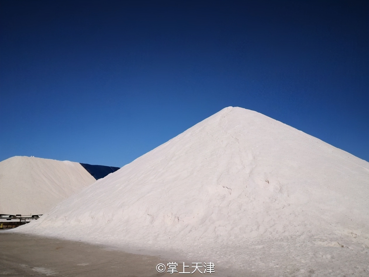 潍坊滨海七彩盐田,七彩盐田航拍