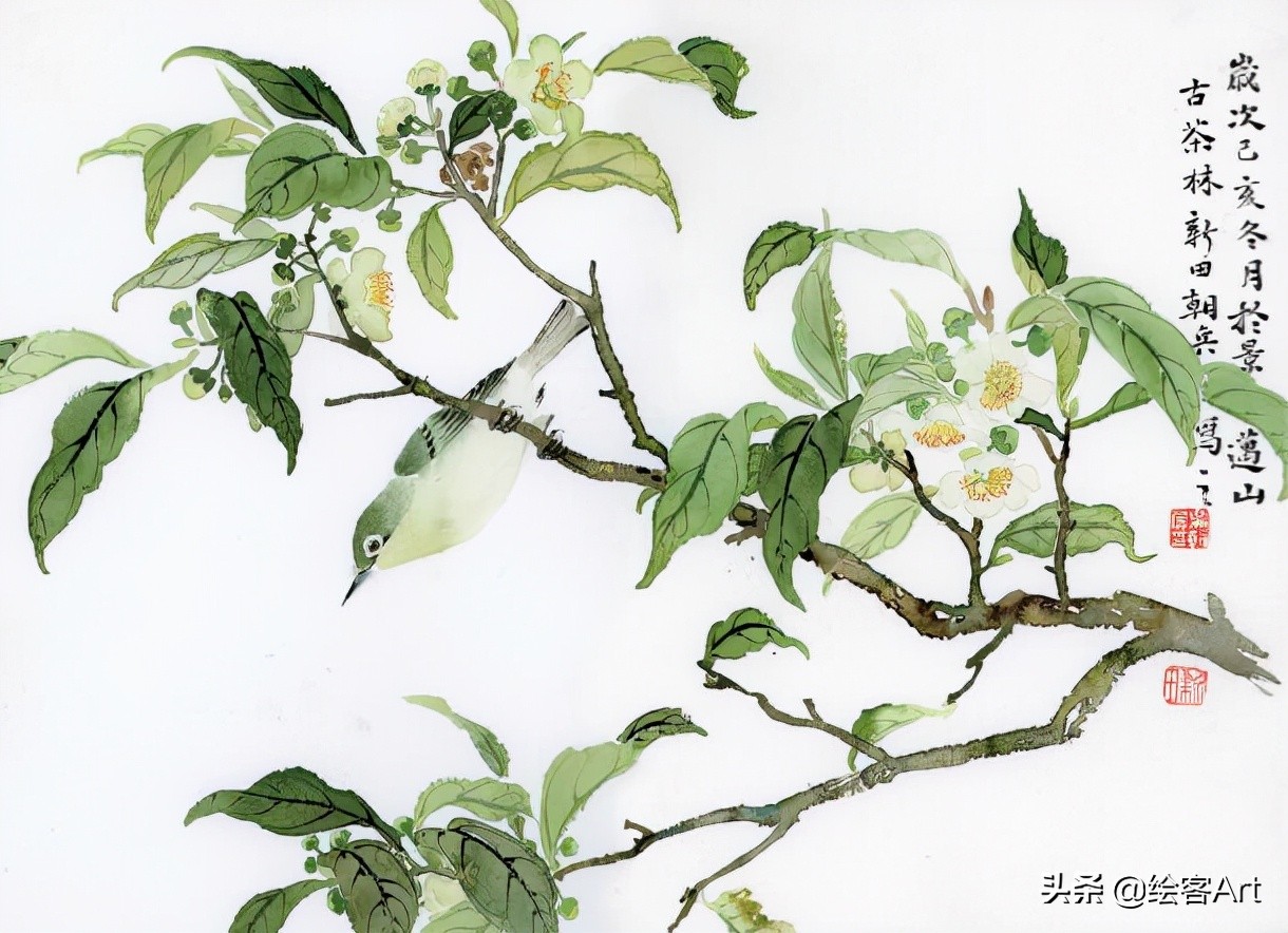 写意国画怎样配色,最好的小写意国画