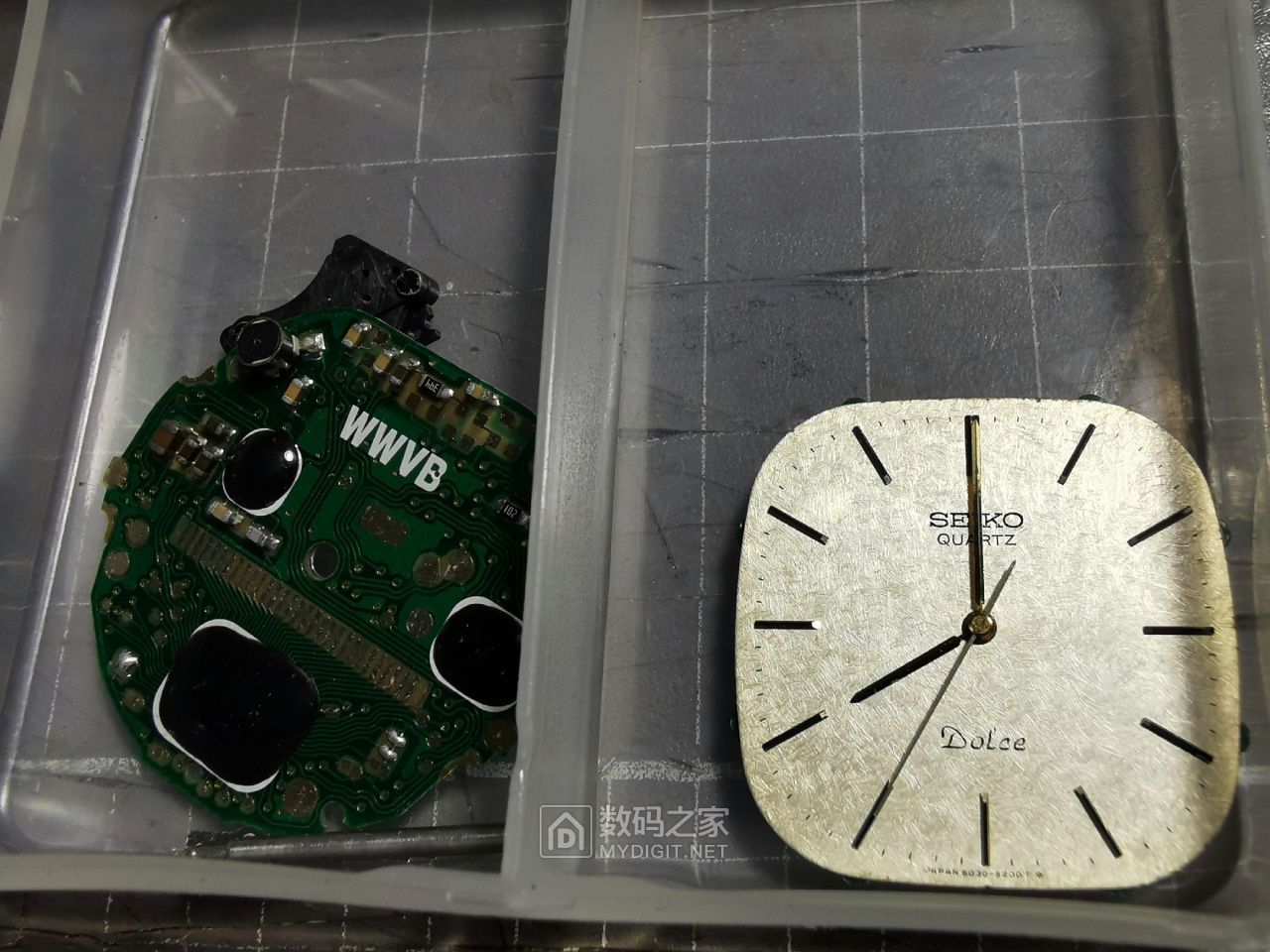收了一块机械表,精工dolce7730石英机芯参数