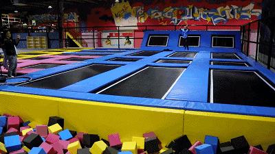 弥生异梦蹦床,合肥室内大型网红蹦床公园