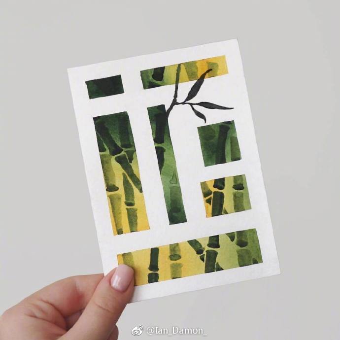 水彩花朵色卡,风景水彩24色配色公式