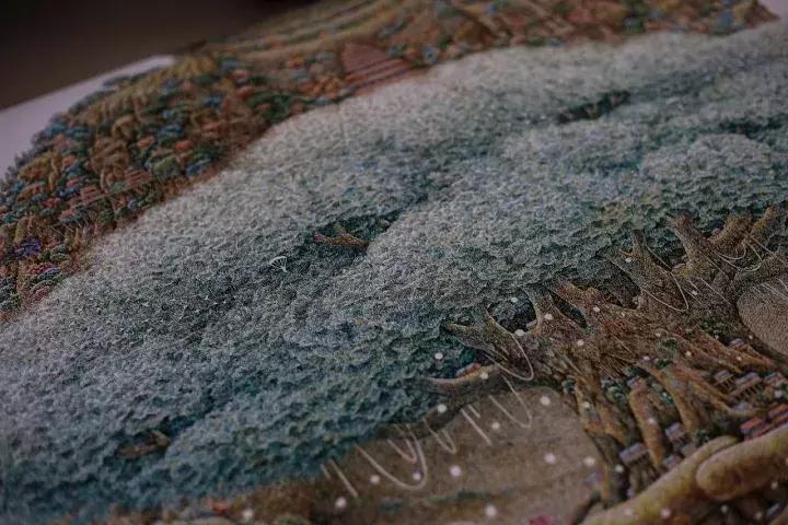 小央美水墨画作品欣赏,小央美人物画