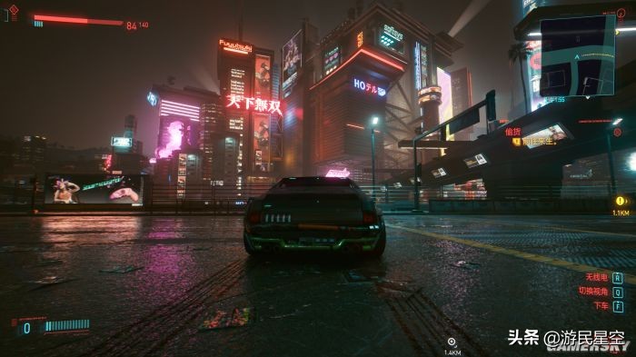 赛博朋克2077对比其他自由游戏,赛博朋克2077实测