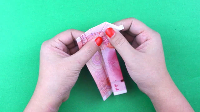 如何用一元折财神爷,百元财神爷折纸教程