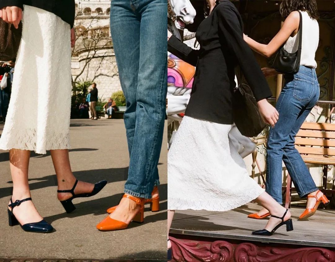 法国玛丽珍鞋学生穿,法式蝴蝶结玛丽珍鞋